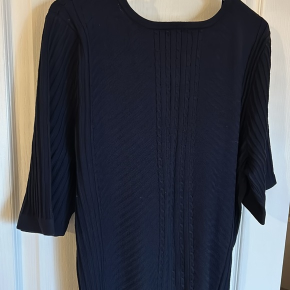 Cato’s Navy Blue blouse size 18/20 NWT - Picture 5 of 6